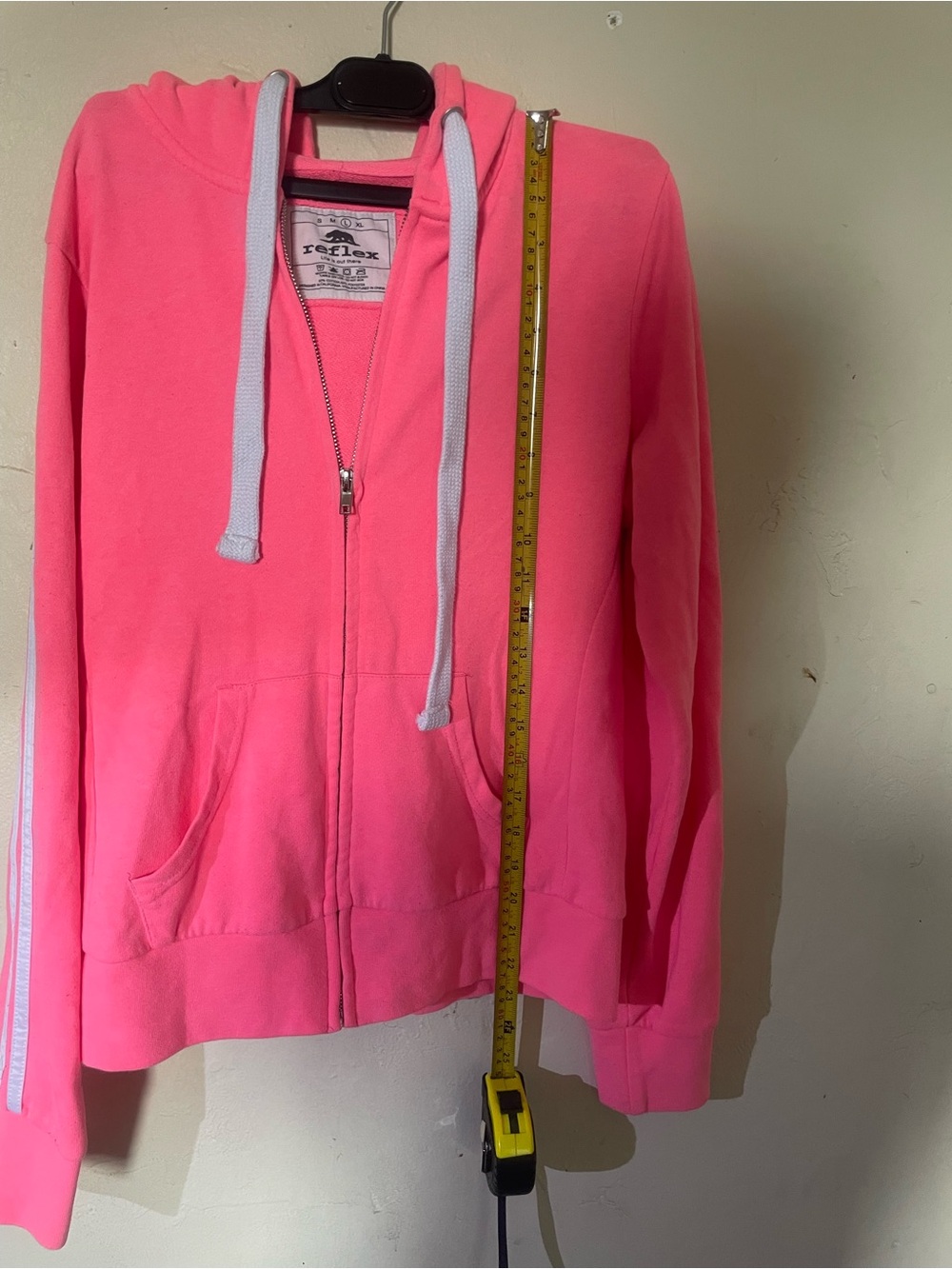 Reflex Women’s size L Pink Cowl Hoodie Sweater